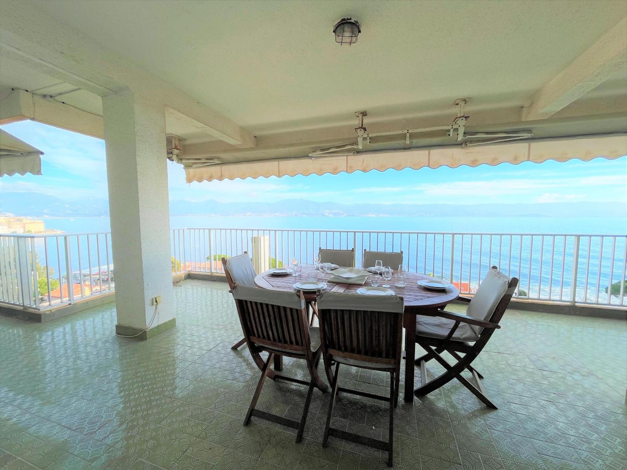 Appartement Vue Mer Carmino Ajaccio Аяччо Экстерьер фото