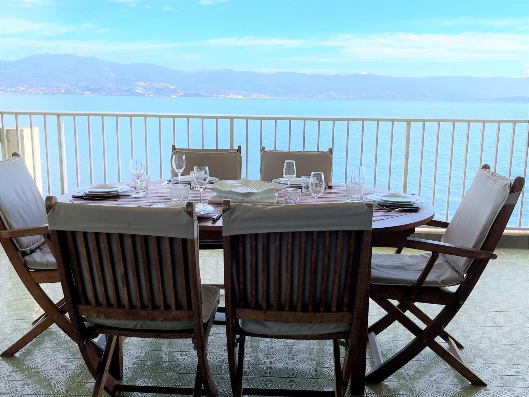 Appartement Vue Mer Carmino Ajaccio Аяччо Экстерьер фото